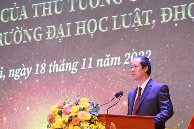 Công bố quyết định thành lập Đại học Luật, Đại học Quốc gia Hà Nội ảnh 2