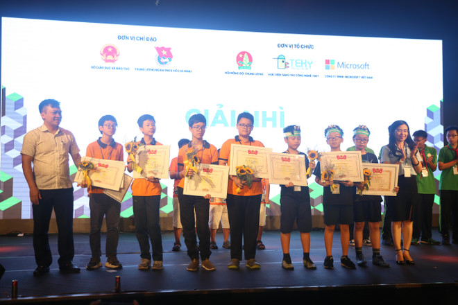 Trao giải cuộc thi Tài năng công nghệ nhí năm học 2018-2019 ảnh 1