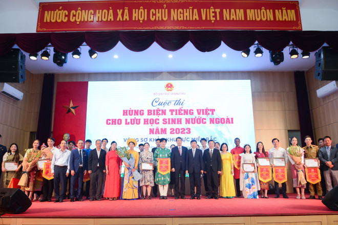 Trao giải cuộc thi hùng biện tiếng Việt dành cho sinh viên quốc tế ảnh 3