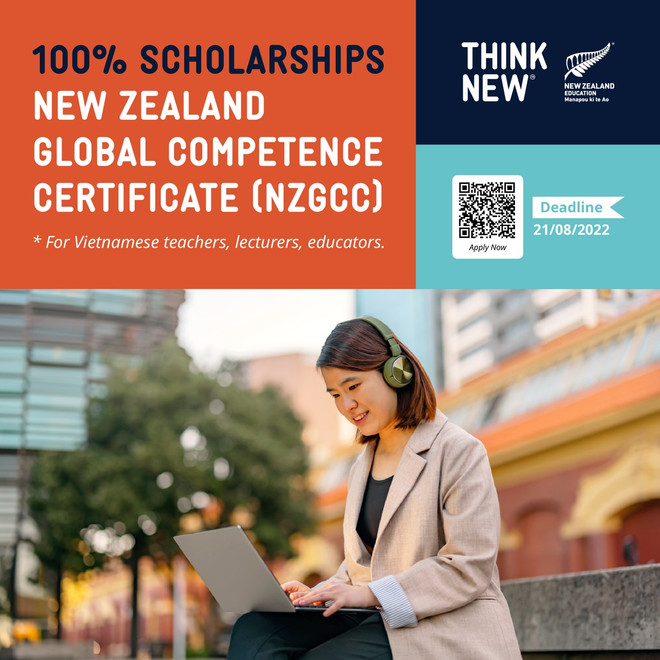 Chương trình nhận hồ sơ đến hết ngày 21/8. (Ảnh: BTC) Cơ hội nhận học bổng New Zealand dành cho giáo viên Việt Nam ảnh 1