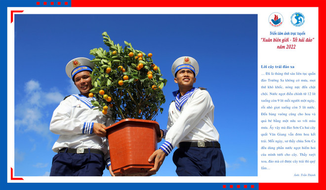 Không khí đón Xuân nơi biên giới, hải đảo qua triển lãm ảnh trực tuyến ảnh 2