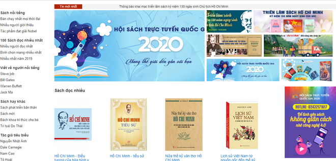 Hội sách trực tuyến quốc gia đầu tiên sẽ kéo dài thêm 20 ngày ảnh 1