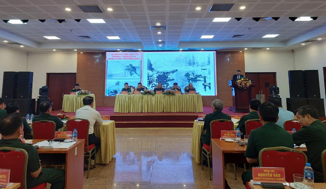 Quang cảnh hội thảo. (Ảnh: Minh Thu/Vietnam+) hoithao.jpg