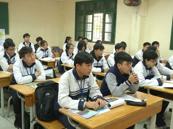 Để thực hiện chương trình giáo dục phổ thông mới, ngành giáo dục sẽ cần bổ sung thêm phòng học. (Ảnh: PV/Vietnam+) Ngành giáo dục chuẩn bị đội ngũ, cơ sở vật chất đón chương trình mới ảnh 1