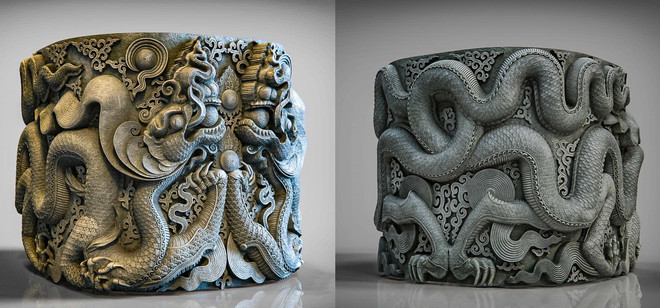 Nhóm nghiên cứu 8x dùng công nghệ 3D phục dựng tháp cổ chùa Dạm ảnh 4