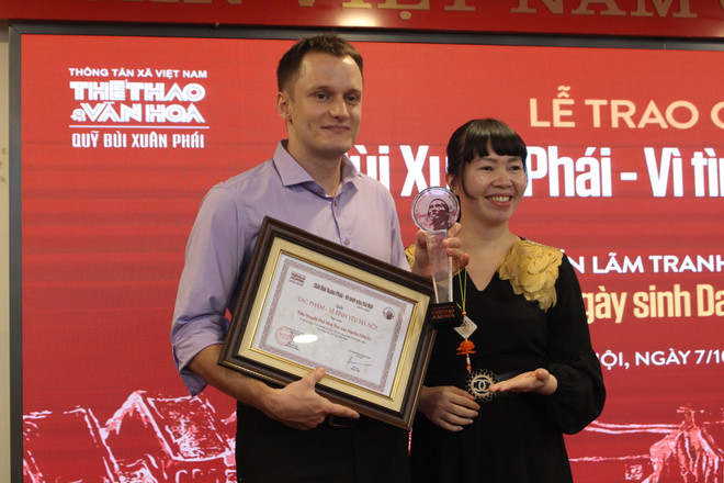 Giải Bùi Xuân Phái-Vì tình yêu Hà Nội vinh danh nhạc sỹ Phú Quang ảnh 3