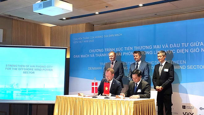 Việt Nam và Đan Mạch ký kết hợp tác phát triển điện gió ngoài khơi ảnh 1