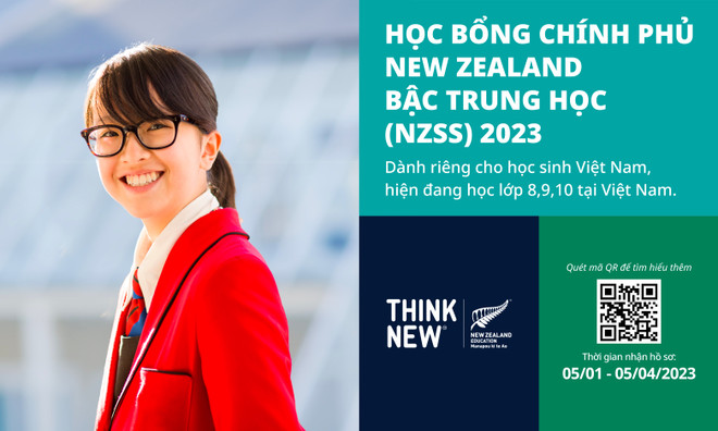 Cơ hội nhận học bổng Chính phủ New Zealand bậc trung học phổ thông ảnh 1