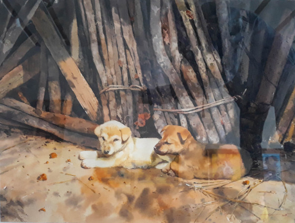 Hình tượng Tuất qua góc nhìn của các họa sỹ đương đại Việt Nam ảnh 1