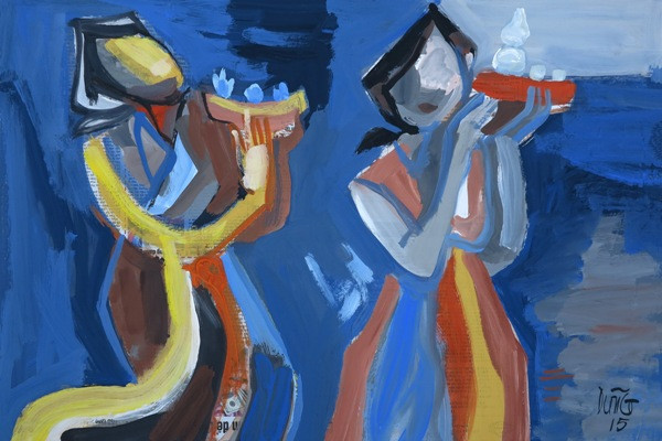 Triển lãm "Bột màu báo cũ" và những câu chuyện của ngày hôm nay ảnh 2