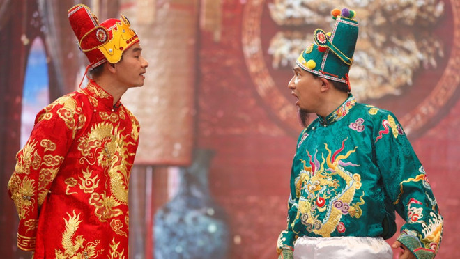 Trang phục lạ mắt của ‘cô’ Đẩu và các Táo trong Táo quân 2018 ảnh 8