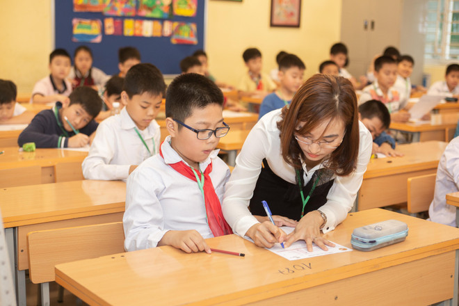 Khai mạc cuộc thi Olympic Tiếng Anh tiểu học thành phố Hà Nội ảnh 1