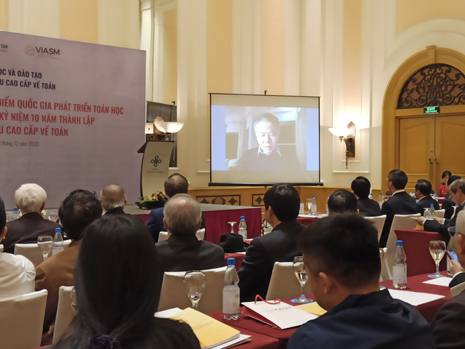 Giáo sư Nguyễn Thiện Nhân: Phải hình thành hệ sinh thái toán học Việt ảnh 1