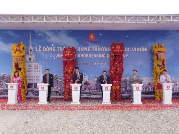 Chính thức khởi công xây dựng đại học quốc tế VinUni ảnh 1