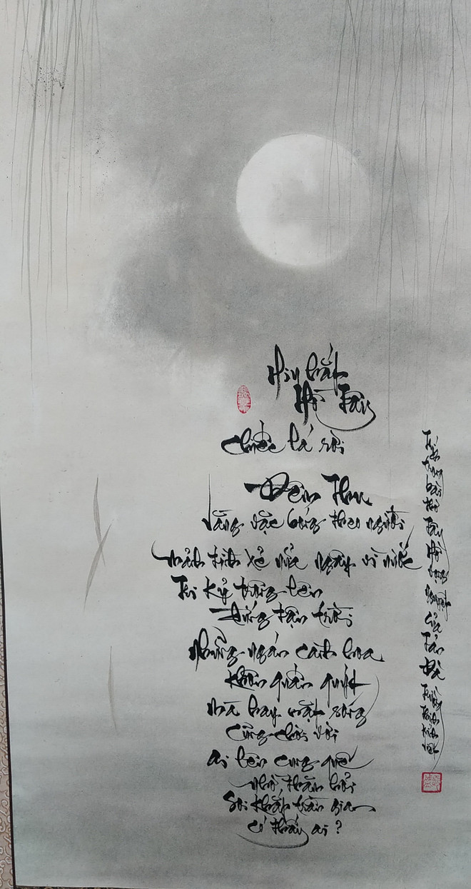 Khai mạc liên hoan thư pháp lấy cảm hứng từ thơ văn trong vốn cổ ảnh 2