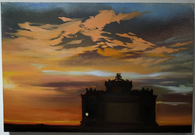 Triển lãm nghệ thuật kết nối tình hữu nghị Việt Nam-Hungary ảnh 3