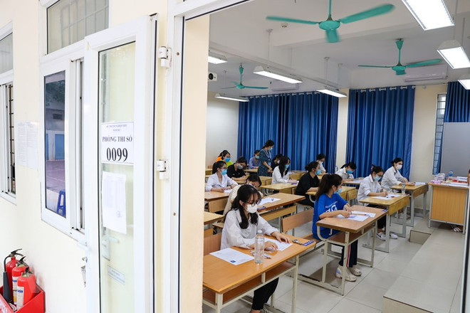 Đề thi chính thức môn Toán Kỳ thi tốt nghiệp THPT năm 2021 ảnh 1