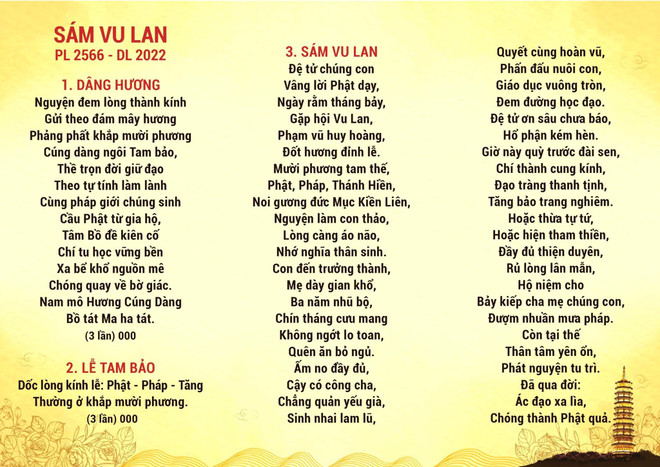 Vu Lan báo hiếu là nét đẹp văn hóa truyền thống của người Việt ảnh 4