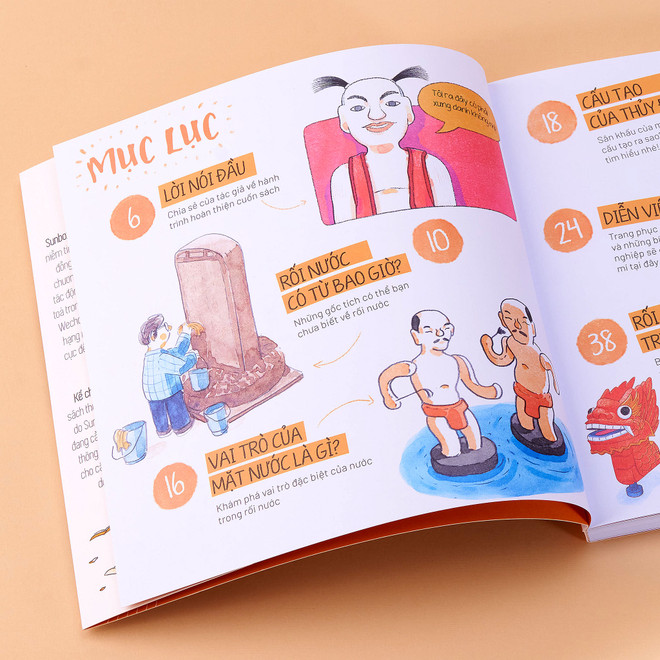 Người trẻ vẽ sách minh họa kể chuyện nghề, nghệ thuật rối nước ảnh 2