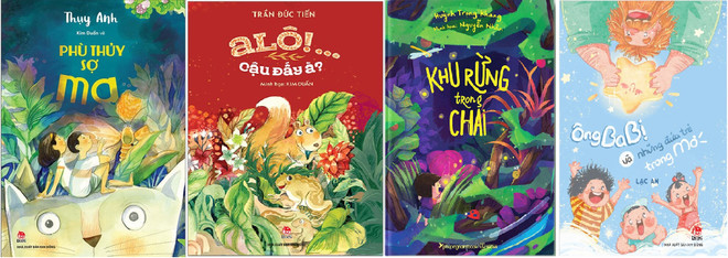 Một số tác phẩm lọt vào Top 10 Chung khảo Giải thưởng Thiếu nhi Dế mèn. (Ảnh: BTC) Giải thưởng Thiếu nhi Dế Mèn: Hai tác giả nhí lọt Top 10 chung khảo ảnh 1
