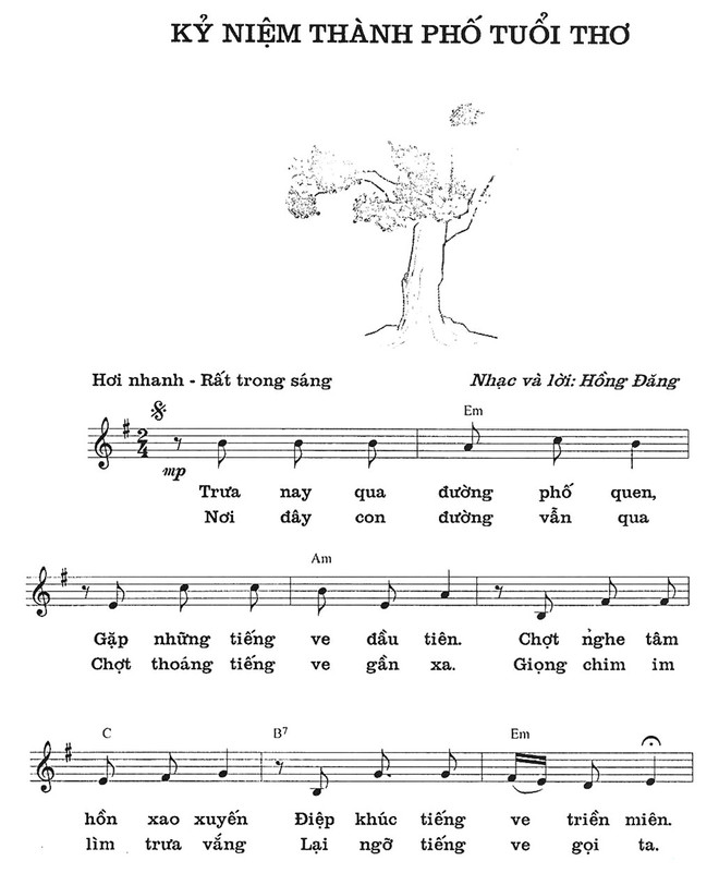 "Kỷ niệm thành phố tuổi thơ" Nhạc sỹ Hồng Đăng: Gia tài âm nhạc đồng hành cùng dân tộc ảnh 4