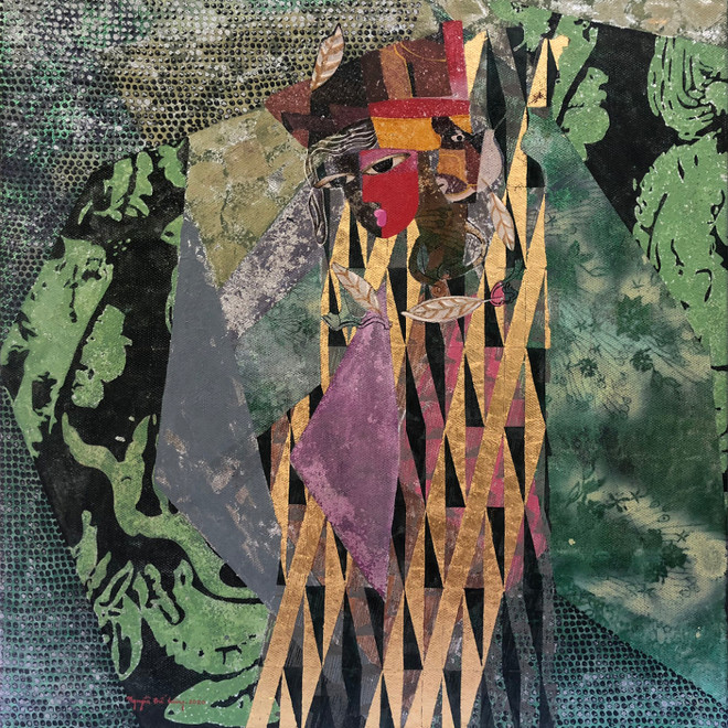 Thiên nhiên mộng mơ trong sơn mài trên toan của Nguyễn Thế Hùng ảnh 3