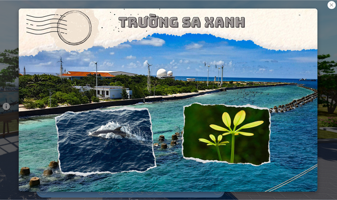 Triển lãm trực tuyến 'Trường Sa xanh': Vươn mầm từ những hy sinh ảnh 2