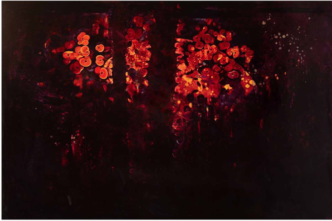 Khám phá khu vườn bí ẩn trong tranh sơn mài của họa sĩ Vũ Văn Tịch ảnh 4