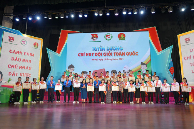 Liên hoan Chỉ huy Đội giỏi: 'Cánh chim đầu đàn' của thiếu nhi cả nước ảnh 1