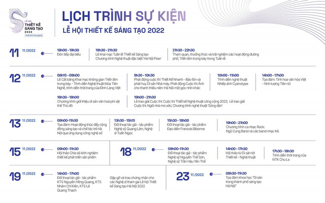 Dày đặc hoạt động trong Lễ hội Thiết kế sáng tạo Hà Nội năm 2022 ảnh 2