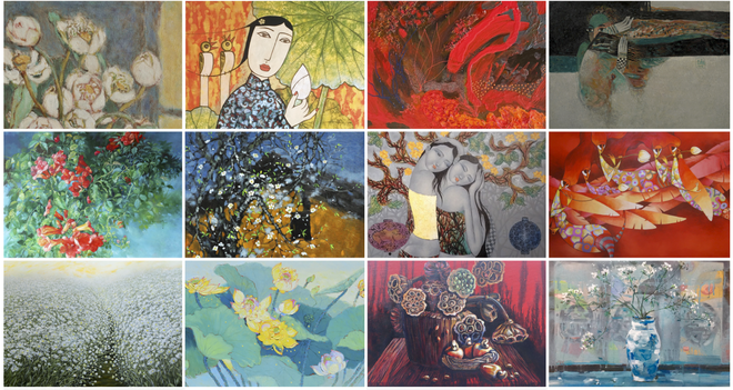 Triển lãm tranh và đấu giá online ủng hộ chống dịch COVID-19 ảnh 1