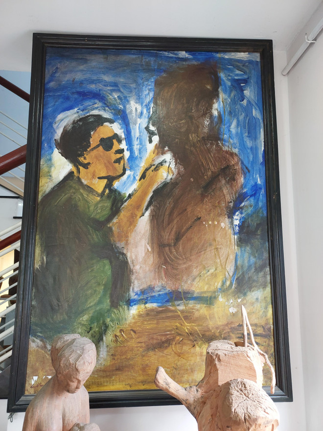 Họa sỹ thương binh Lê Duy Ứng: Họa Bác Hồ bằng ánh sáng trong tim ảnh 3