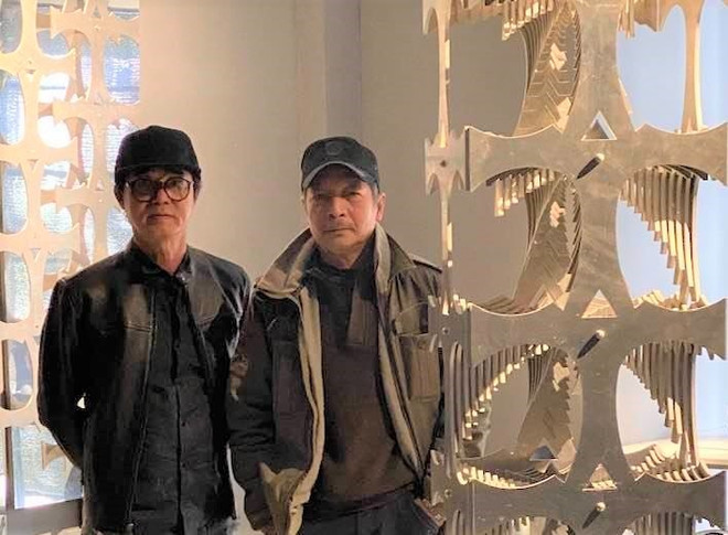 Triển lãm Đào Châu Hải-Đinh Phong: Sự gặp gỡ của điêu khắc và hội họa ảnh 1