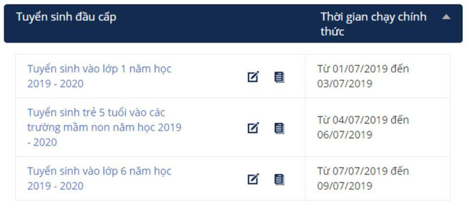 Hà Nội mở cổng đăng ký trực tuyến thử nghiệm tuyển sinh đầu cấp ảnh 4