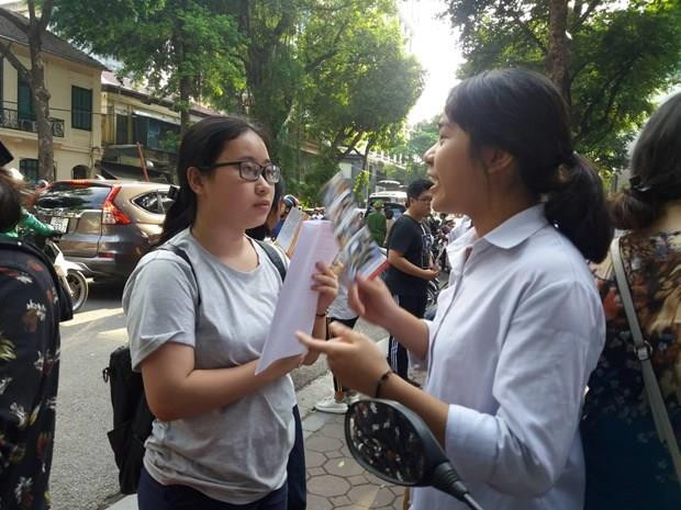 Hà Nội: Thí sinh nộp đơn phúc khảo bài thi vào lớp 10 từ 17/6 ảnh 1