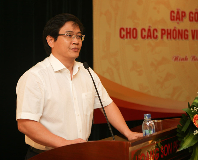 Ông Thái Văn Tài, Vụ trưởng Vụ Giáo dục Tiểu học. (Ảnh: Thanh Tùng/TTXVN) Bộ Giáo dục lên tiếng về dạy học trực tuyến cho học sinh lớp 1 ảnh 1