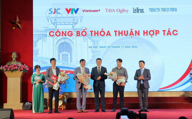 Viện Đào tạo Báo chí và Truyền thông đã hợp tác với các cơ quan, tổ chức trong lĩnh vực báo chí và truyền thông. (Ảnh: BTC) Báo VietnamPlus và Viện Đào tạo Báo chí Truyền thông đẩy mạnh hợp tác ảnh 6
