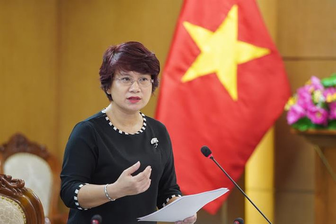 Bà Nguyễn Thu Thủy, Vụ trưởng Vụ Giáo dục Đại học, Bộ Giáo dục và Đào tạo. (Ảnh: Bộ GD-ĐT) Bộ GD-ĐT: Lọc ảo chung không ảnh hưởng đến quyền tự chủ đại học ảnh 1