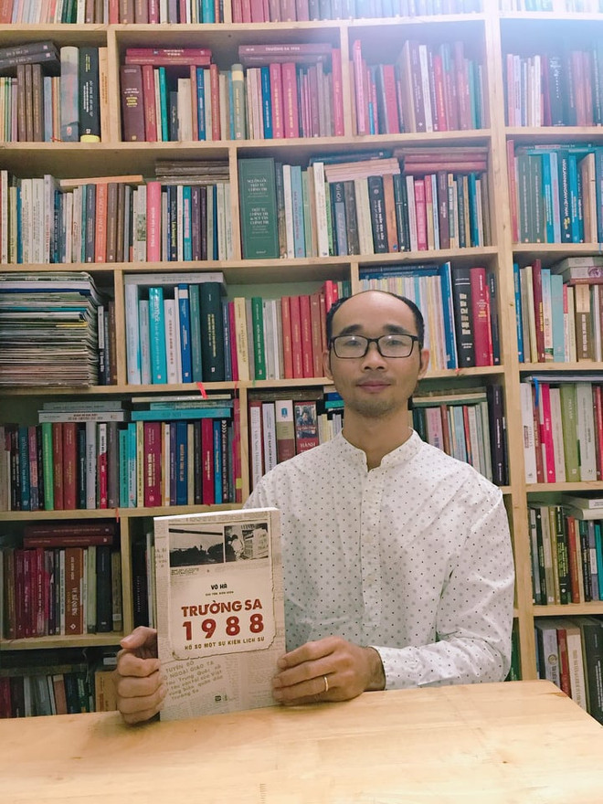Nhà nghiên cứu lịch sử Võ Hà. (Ảnh: NVCC) 'Trường Sa 1988': Lật lại những tư liệu cũ về sự kiện lịch sử Gạc Ma ảnh 1