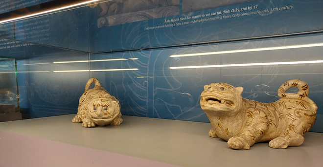 Khám phá hình tượng hổ trong cổ vật Việt Nam: Oai phong và gần gũi ảnh 4