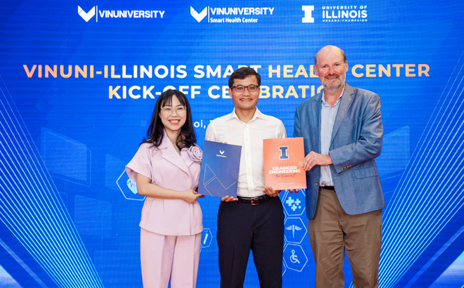 Trung tâm hướng tới các nghiên cứu đỉnh cao về sức khỏe thông minh nhằm tăng hiệu quả hoạt động của ngành y tế. (Ảnh: VinUni) Thành lập Trung tâm Nghiên cứu Sức khỏe Thông minh tại Đại học VinUni ảnh 2