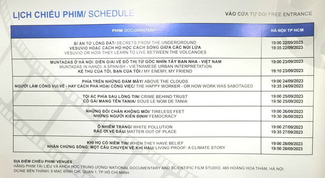 Câu chuyện thế giới chân thực qua LHP Tài liệu châu Âu-Việt Nam ảnh 5