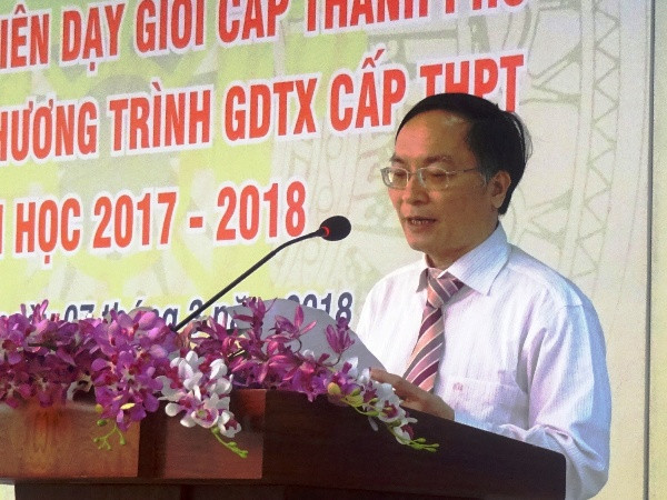 Phó giám đốc Sở Giáo dục và Đào tạo Hà Nội Phạm Văn Đại. (Ảnh: hanoi.edu) Đề thi vào lớp 10: Quan điểm 'trên thông thiên văn, dưới tường địa lý' ảnh 1