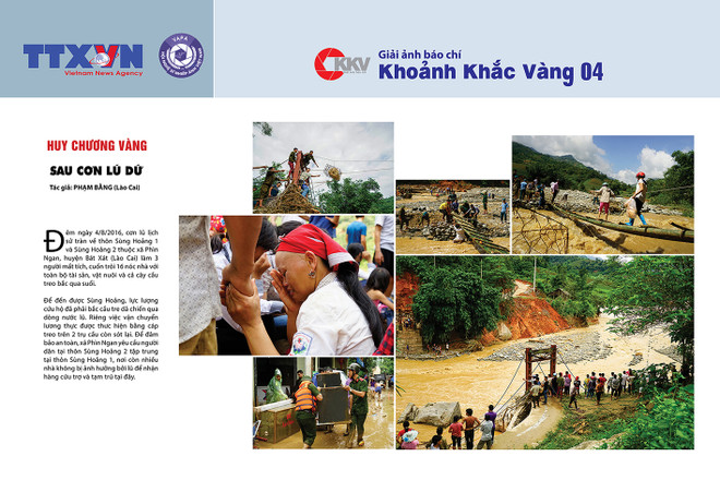 Giải ảnh báo chí “Khoảnh khắc Vàng 2016” vinh danh 22 tác phẩm ảnh 1