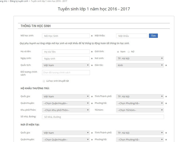 Hà Nội: Hướng dẫn chi tiết cách đăng ký tuyển sinh trực tuyến đầu cấp ảnh 4