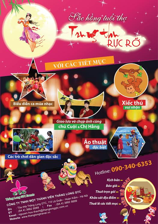 Chương trình “Sắc hồng tuổi thơ-Trung thu rực rỡ” cho thiếu nhi Hà Nội ảnh 2