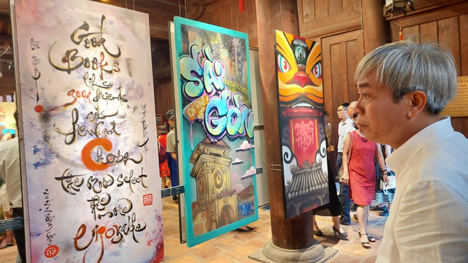 Thư pháp và graffiti 'đối thoại' để cùng hướng tới chân-thiện-mỹ ảnh 7