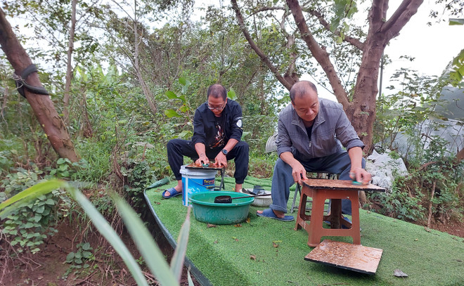 Họa tiết dân gian và kỹ thuật hiện đại hòa trong bộ tranh mèo chơi Tết ảnh 10