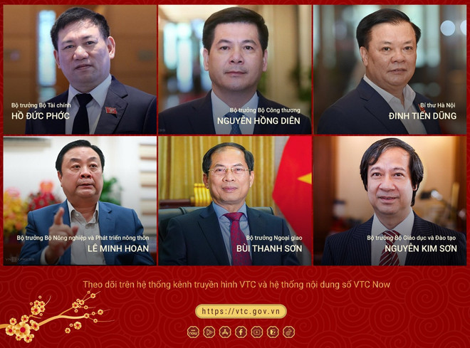 Chương trình Tết trên VTC: Các bộ trưởng gửi ‘Thông điệp đầu Xuân’ ảnh 2