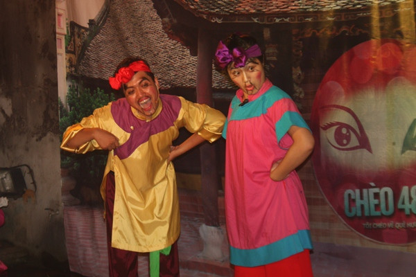 “Gala Chèo 48h”: Khán giả thích thú xã trưởng, mẹ Đốp 9X ảnh 1